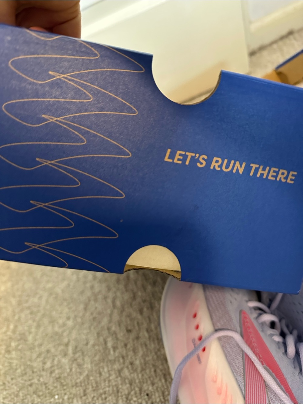 Brooks womens Light Gray and Pink Sneakers - Picture 7 of 11